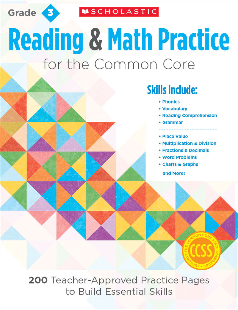 Reading & Math Practice: Grade 3