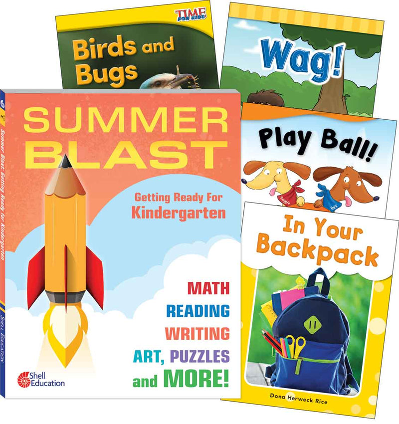 Learn-at-Home: Summer Reading Bundle Grade K: 5-Book Set