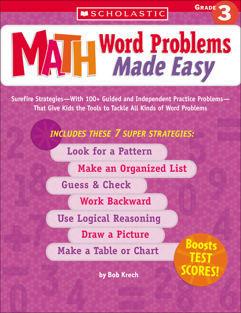 Math Word Problems Made Easy:      Grade 3