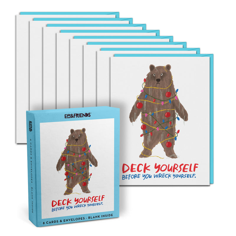 Deck Yourself Holiday Cards Boxed-Set