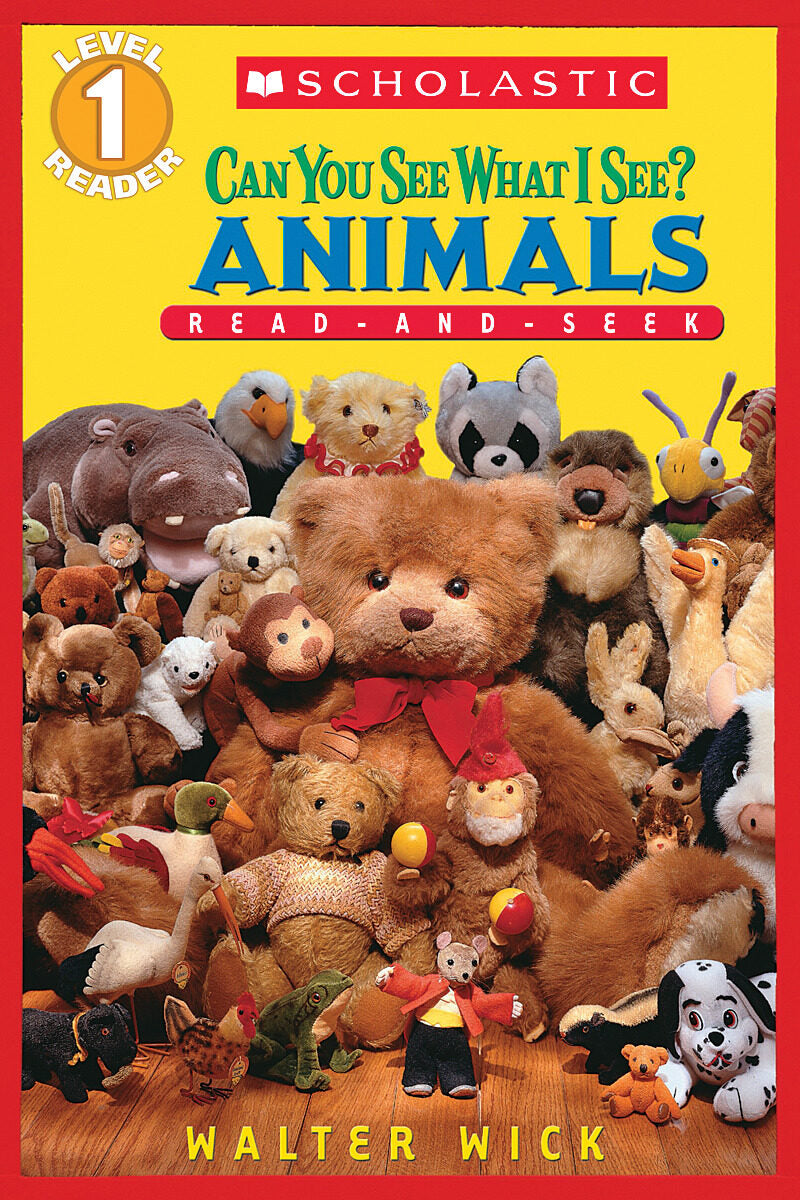 Can You See What I See? Animals: Read-and-Seek (Scholastic Reader, Level 1)