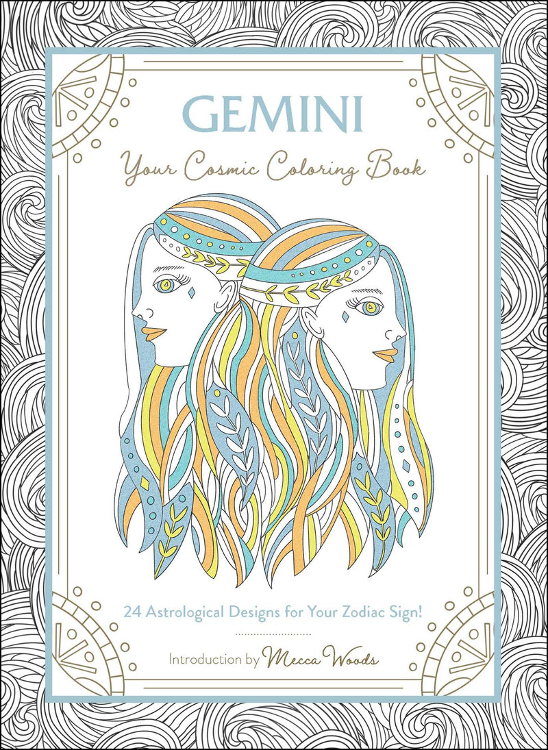Gemini: Your Cosmic Coloring Book