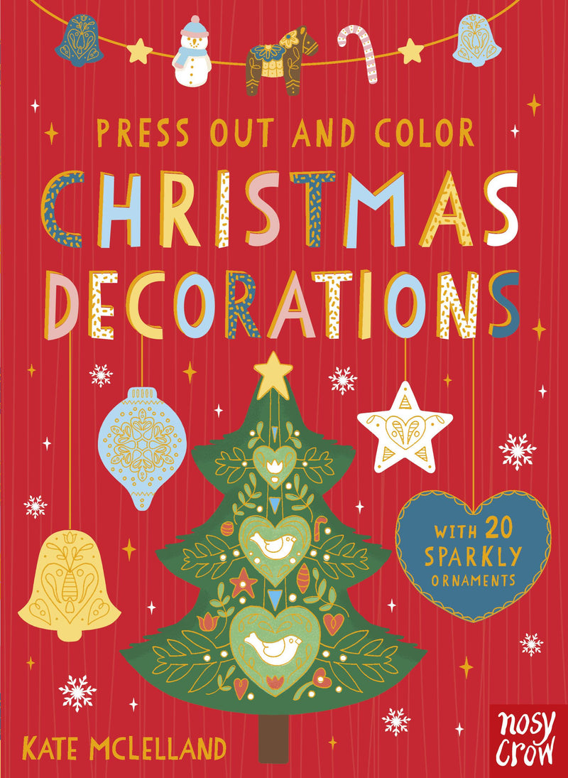 Press Out and Decorate: Christmas Decorations