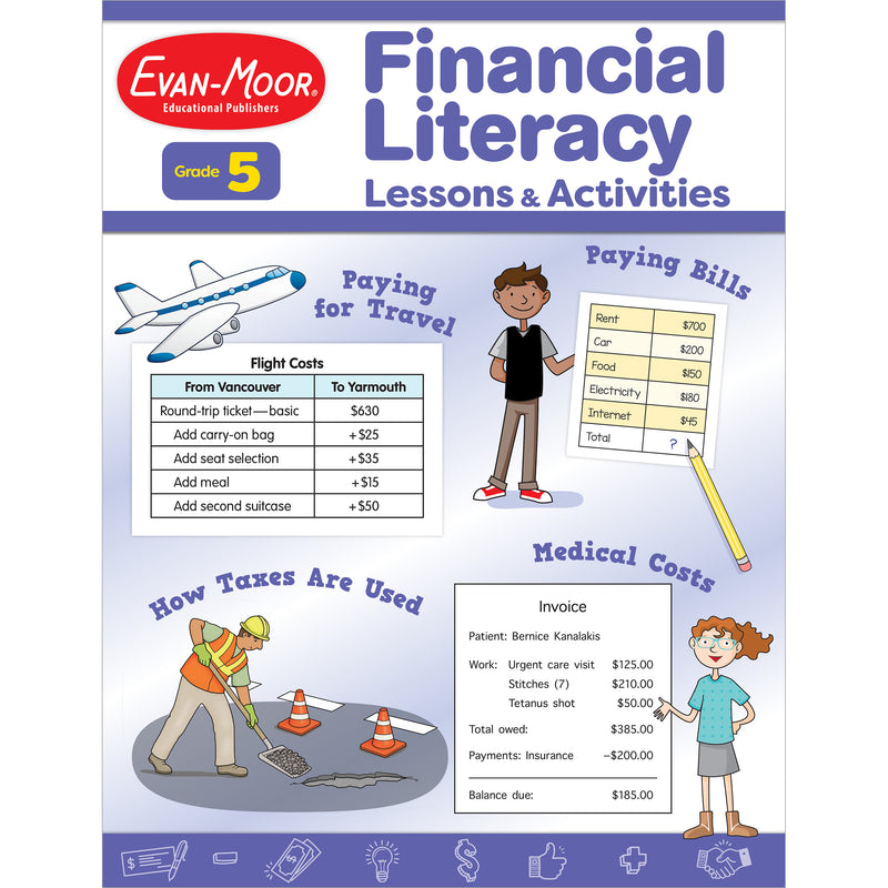 Financial Literacy Lessons And Activities, Grade 5
