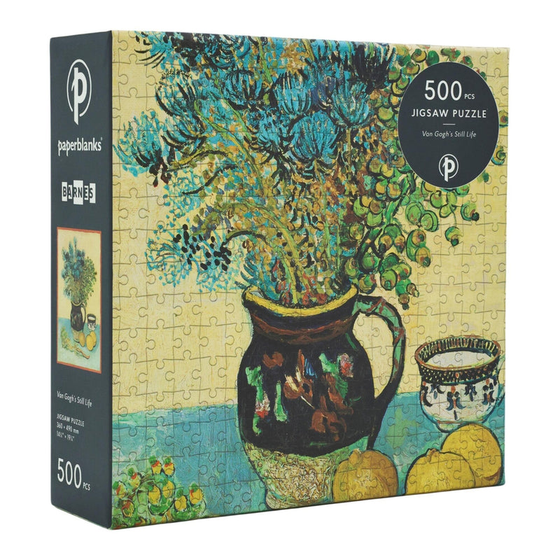Van Gogh's Still Life 500 Piece Jigsaw Puzzle, The Barnes Collection by Paperblanks (Van Gogh's Still Life)