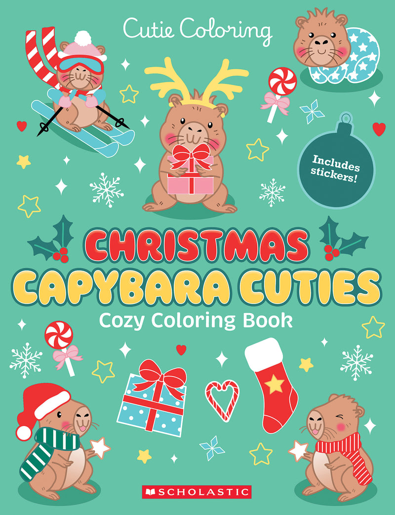Capybara Christmas Cuties (Color & Chill)