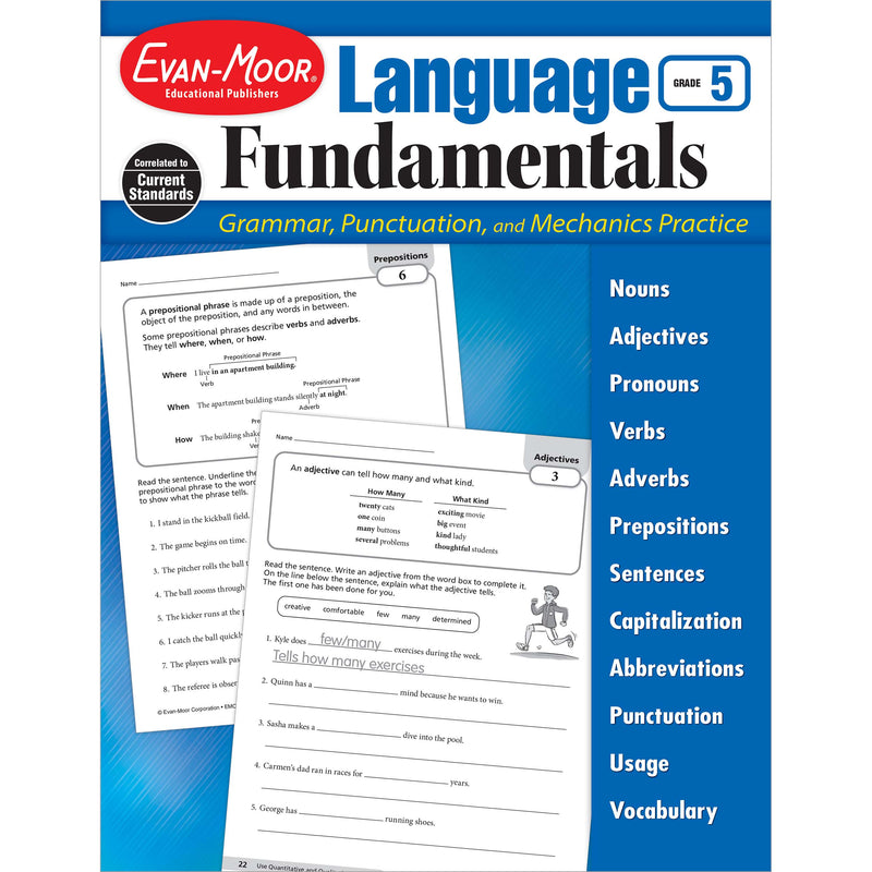 Language Fundamentals, Grade 5