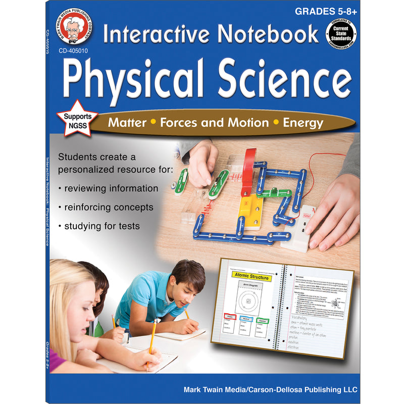 Interactive Notebook: Physical Science, Grades 5 - 8