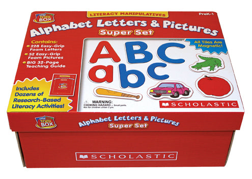 Little Red Tool Box: Alphabet Letters & Pictures Super Set