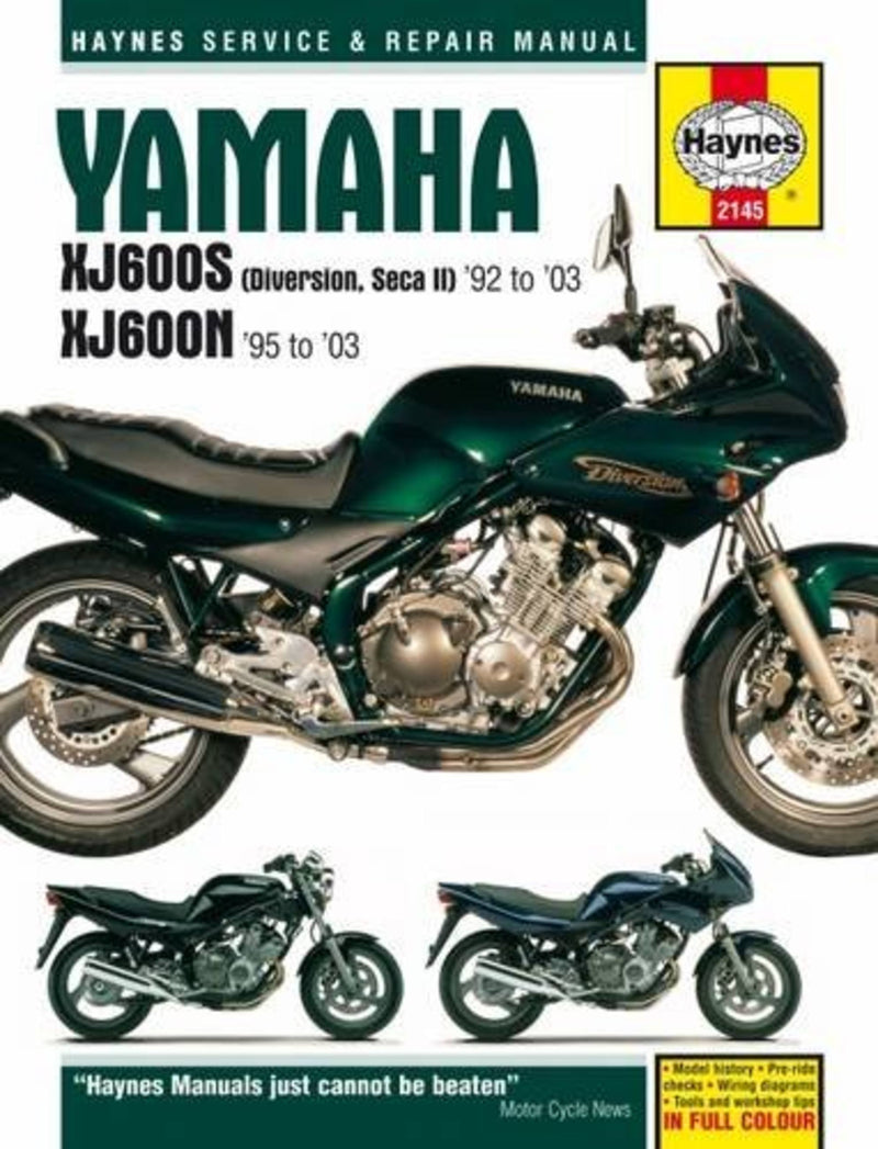 Yamaha Seca II (XJ600S), '92-'03