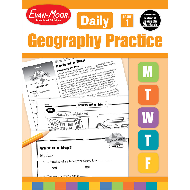 Daily Geography Practice Grade 1 Te