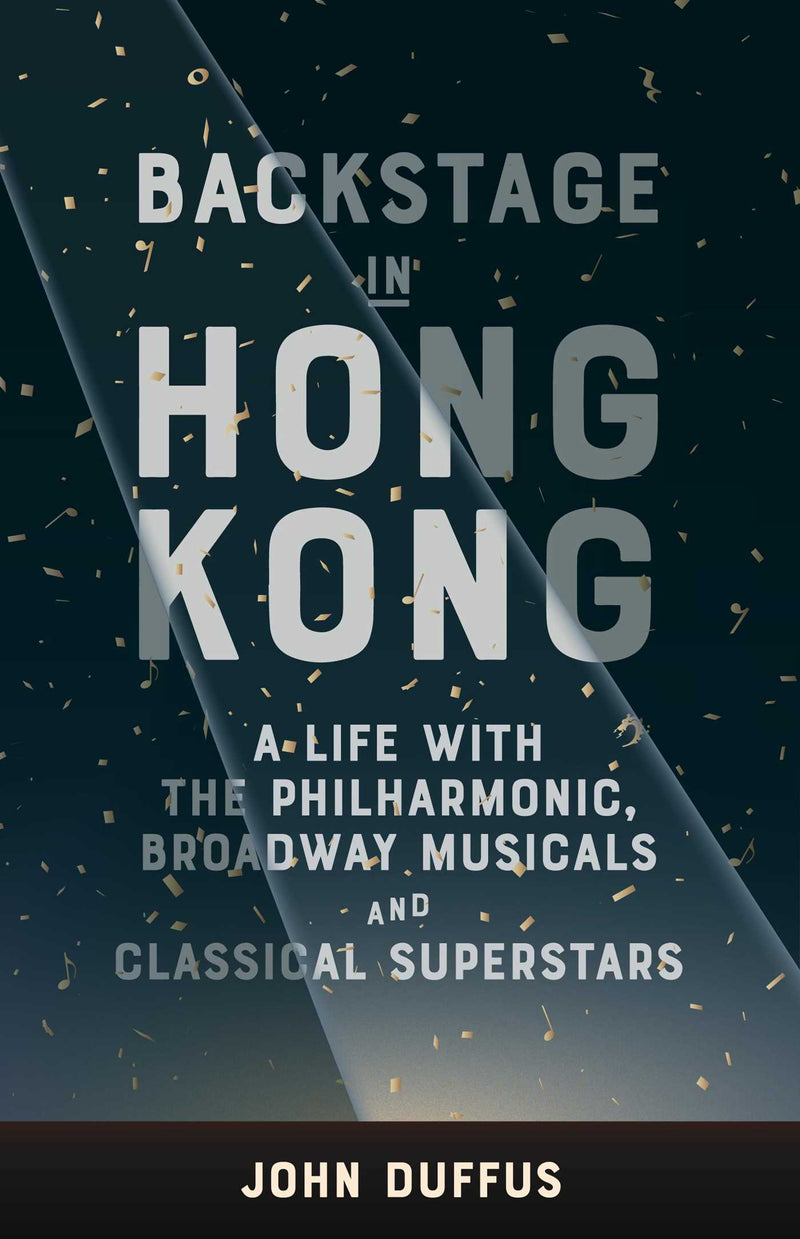 Backstage in Hong Kong