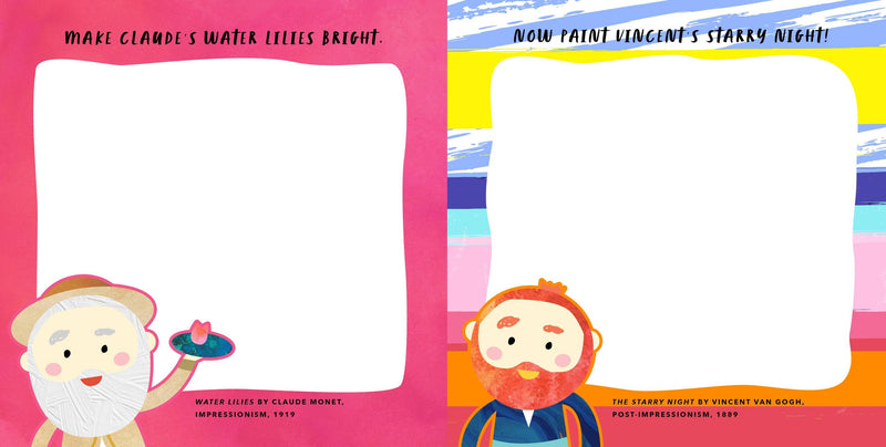 Watch Me Paint: Paint Famous Masterpieces with Just Your Finger!