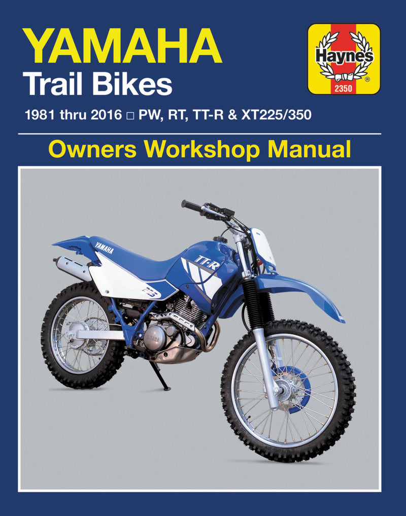 Yamaha Trail Bikes, 1981-2016 Haynes Repair Manual