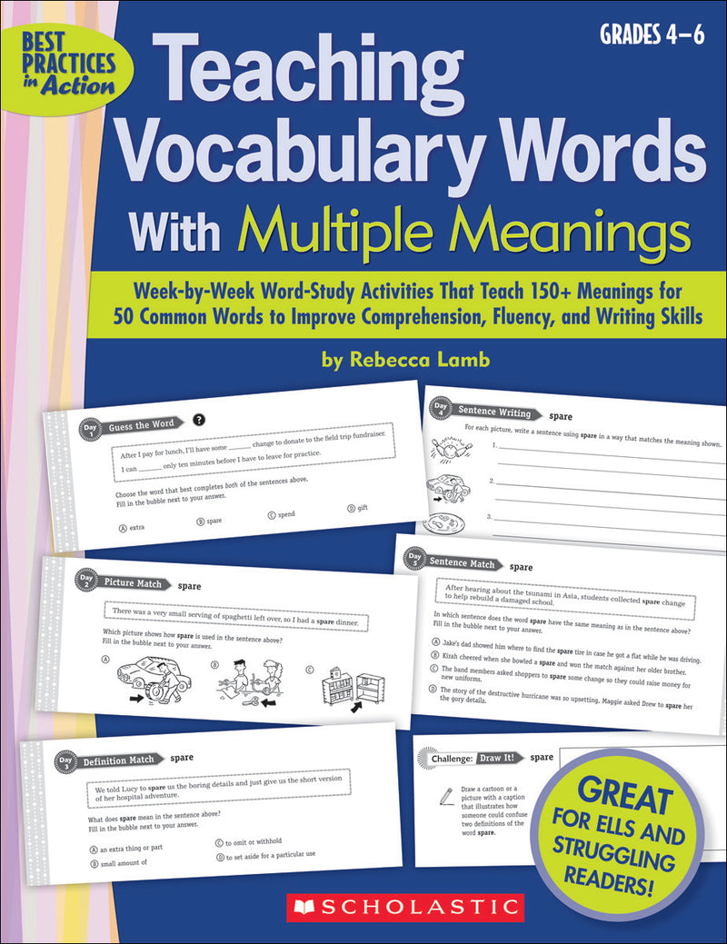 Teaching Vocabulary Words With Multiple Meanings (Grades 4–6)