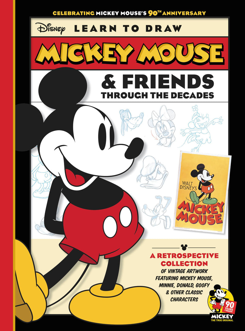 Learn to Draw Mickey Mouse & Friends Through the Decades