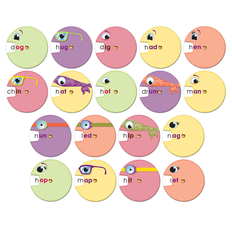 Word Wheels: Word Families Language Arts Manipulative