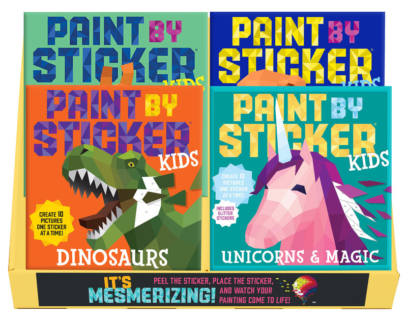 Display: *MIXED* Paint by Sticker Kids Spring 2021