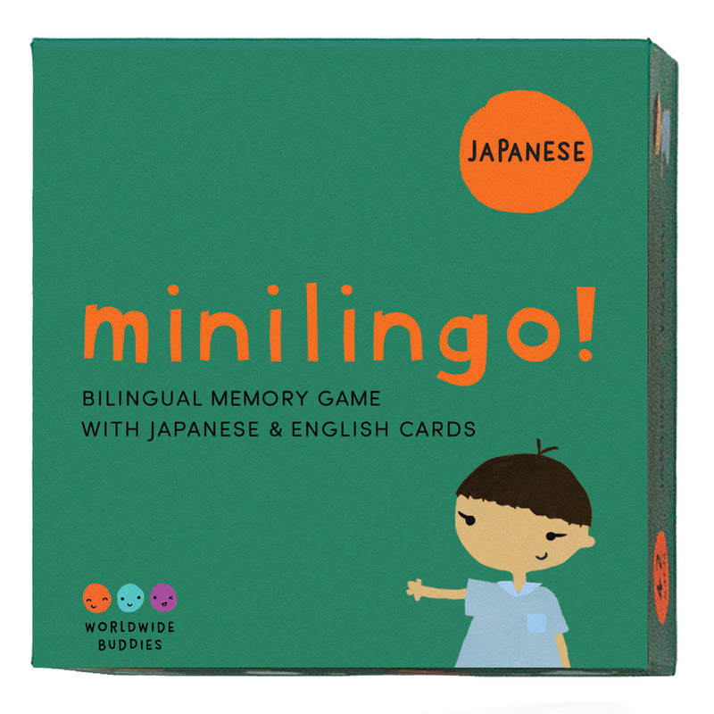 Minilingo Japanese / English Bilingual Flashcards