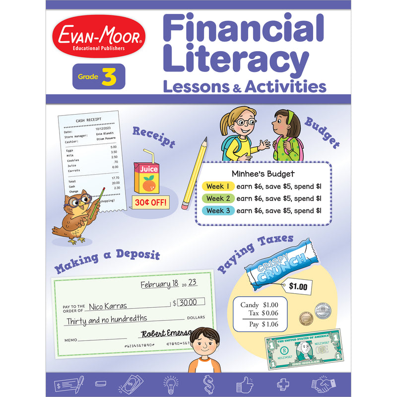 Financial Literacy Lessons And Activities, Grade 3