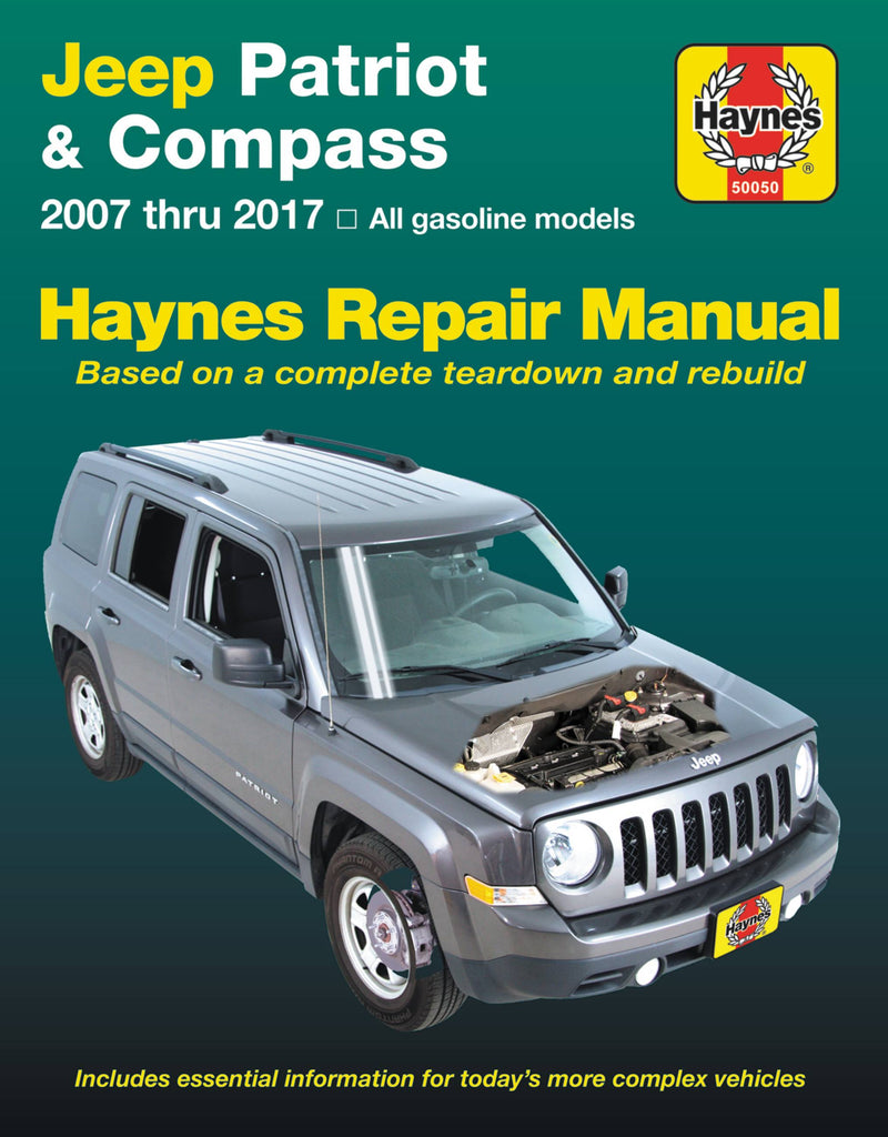 Jeep Patriot & Compass, (07-17) Haynes Repair Manual