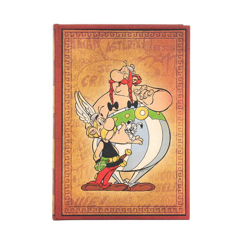 Asterix & Obelix Midi Unlined Hardcover Journal, 144pg, 120GSM by Paperblanks (The Adventures of Asterix)