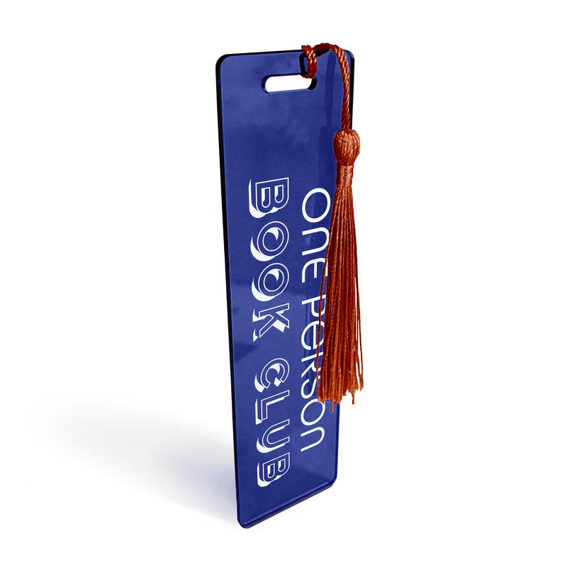 One Person Book Club Bookmark