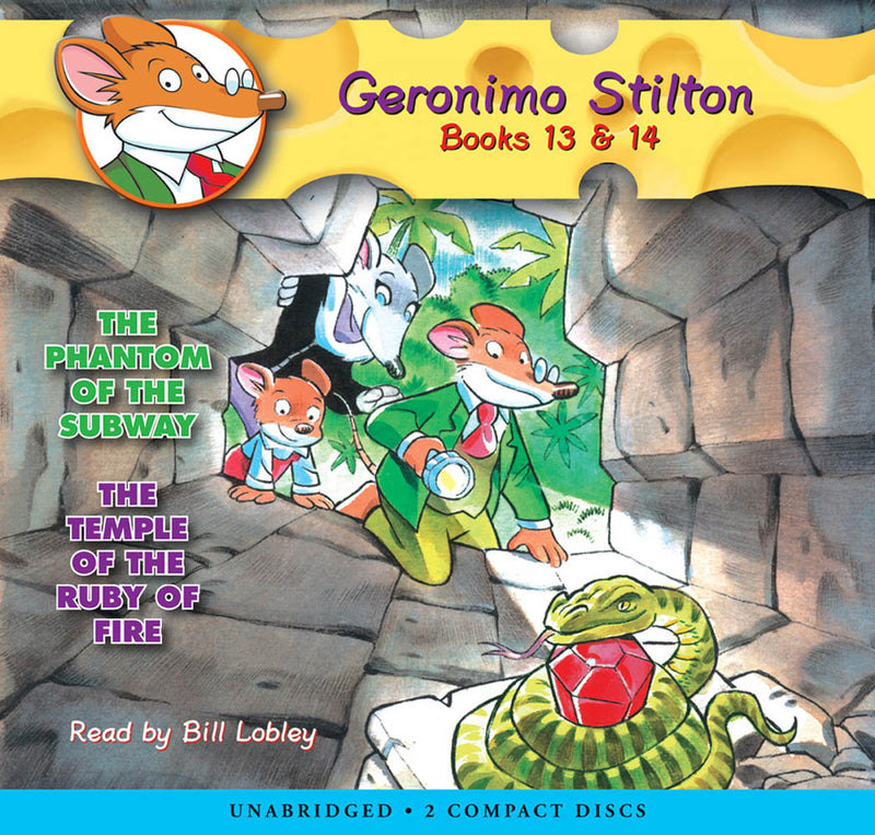 The Phantom of the Subway / The Temple of the Ruby of Fire (Geronimo Stilton #13 & #14)