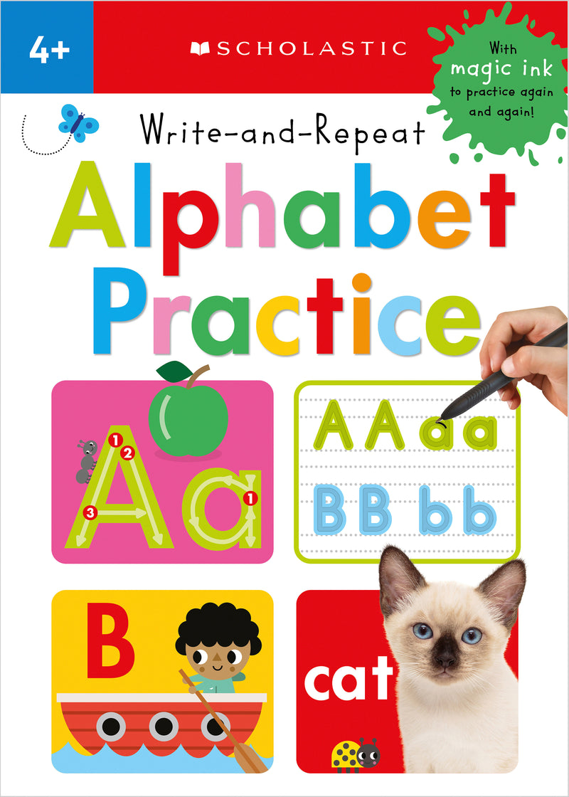 Write-and-Repeat Alphabet Practice: Scholastic Early Learners (Write-and-Repeat)