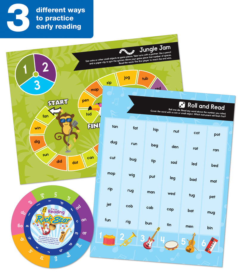 Early Reading Instructional Resources EZ-Spin™ Set