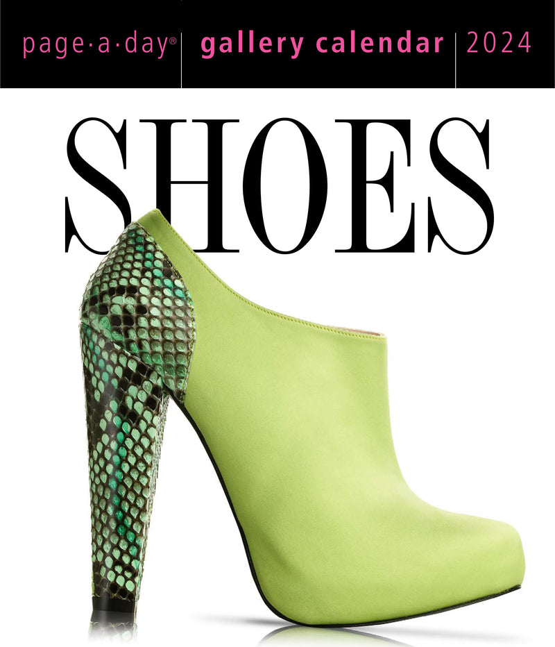 Shoes Page-A-Day Gallery Calendar 2024
