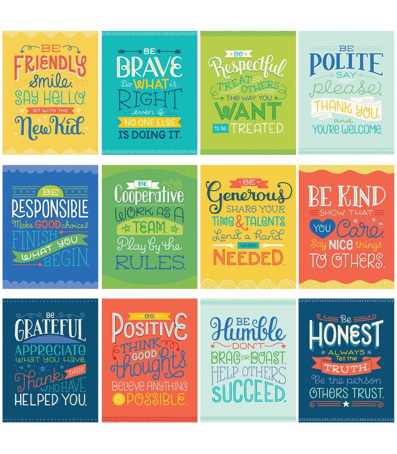 Mini Posters: Positive Character Traits