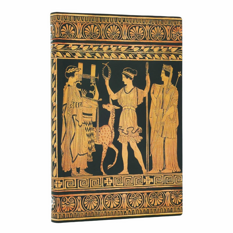 Gathering of Deities Mini Lined Softcover Journal, 208pg, 80GSM, The J. Paul Getty Museum Collection by Paperblanks (Ancient Greek Pottery)