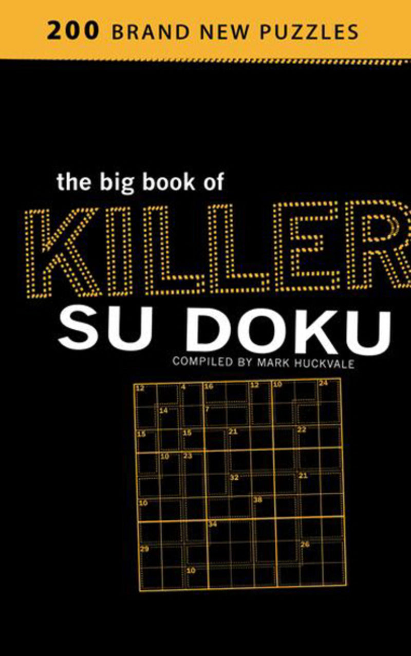 The Big Book Of Killer Sudoku