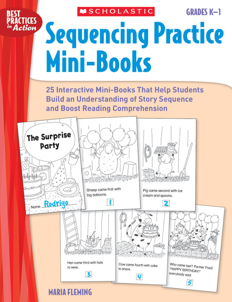 Sequencing Practice Mini-Books: Grades K–1