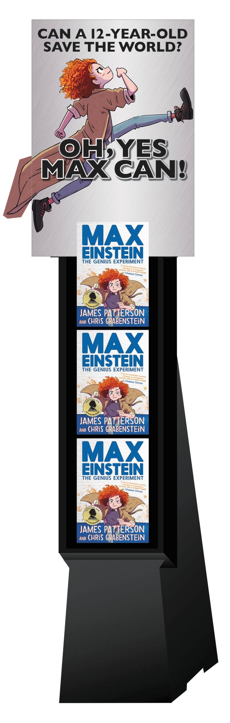 Max Einstein: The Genius Experiment 9c Solid Floor Display