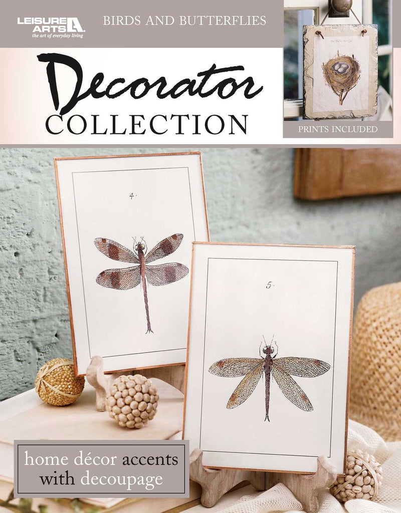 Birds and Butterflies—Home Decor Accents with Decoupage