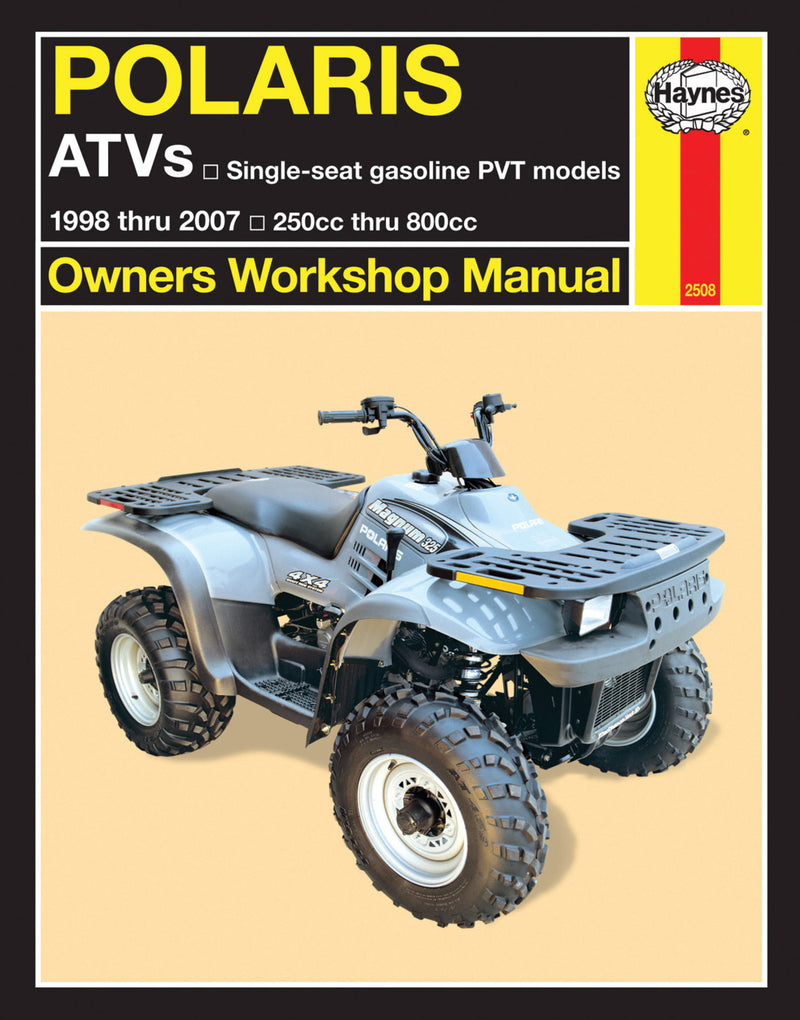Polaris ATVs 250-800cc, '98-'07