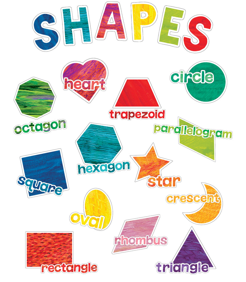 World of Eric Carle™ Shapes Mini Bulletin Board Set