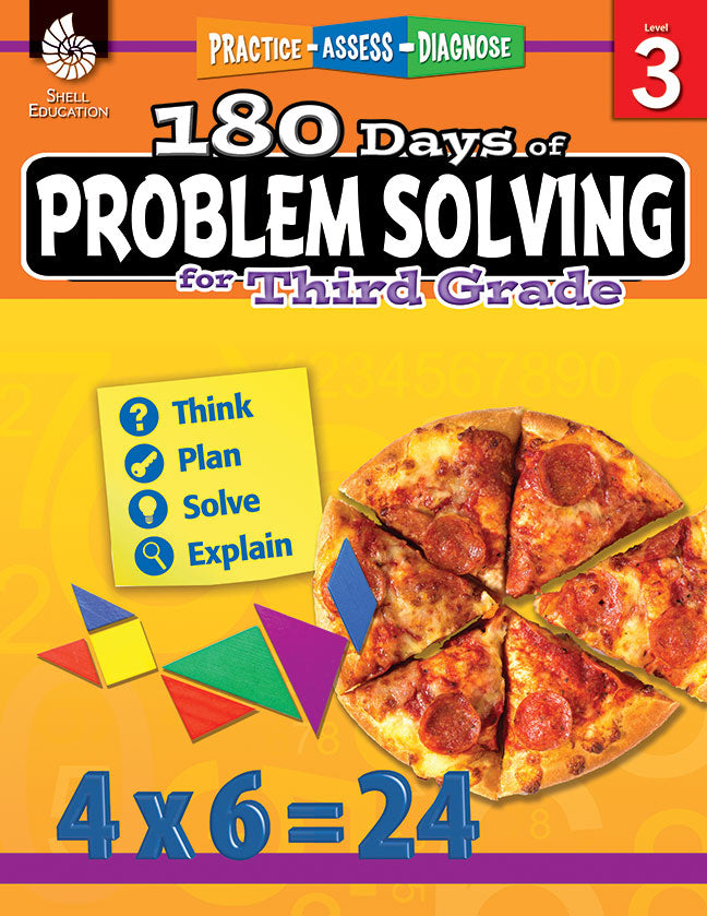 180 Days: Problem Solving for Third Grade: Practice, Assess, Diagnose