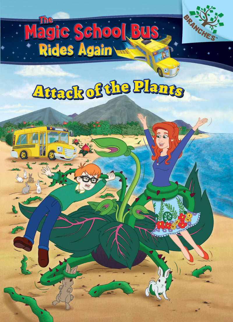 Attack of the Plants (The Magic School Bus Rides Again #5) (Library Edition)