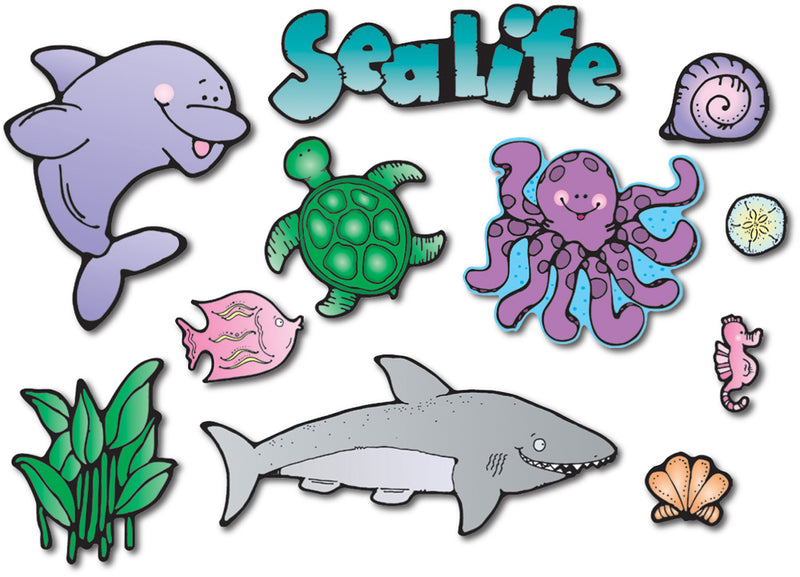 Sea Life Bulletin Board Set