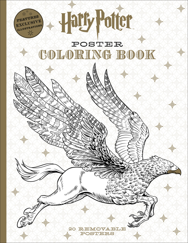 Harry Potter Poster Coloring Book (Harry Potter)