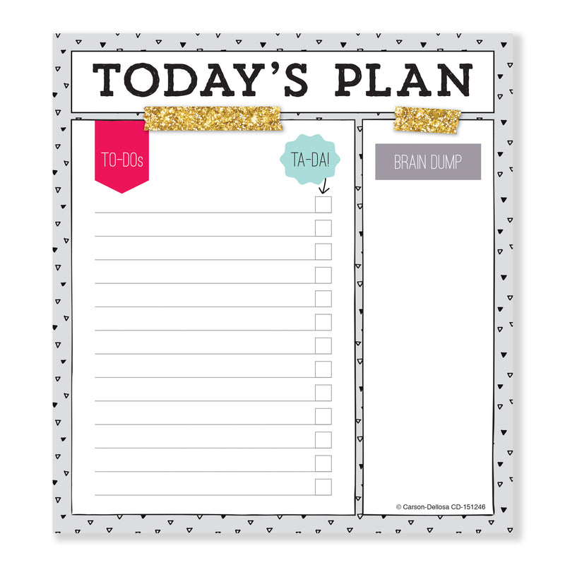 Today's Plan Notepad