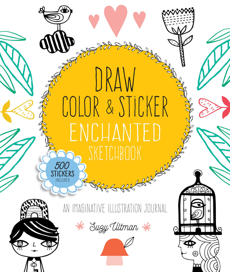 Draw, Color, and Sticker Enchanted Sketchbook