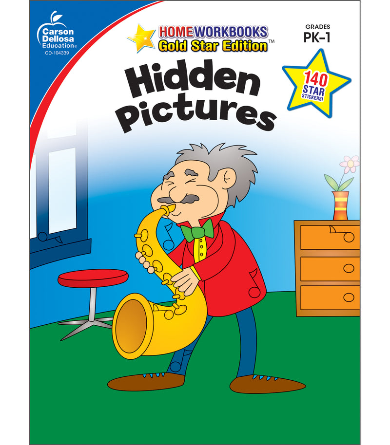 Hidden Pictures, Grades PK - 1: Gold Star Edition
