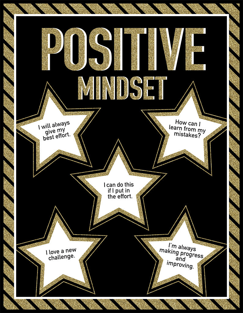 Sparkle and Shine Positive Mindset Chart