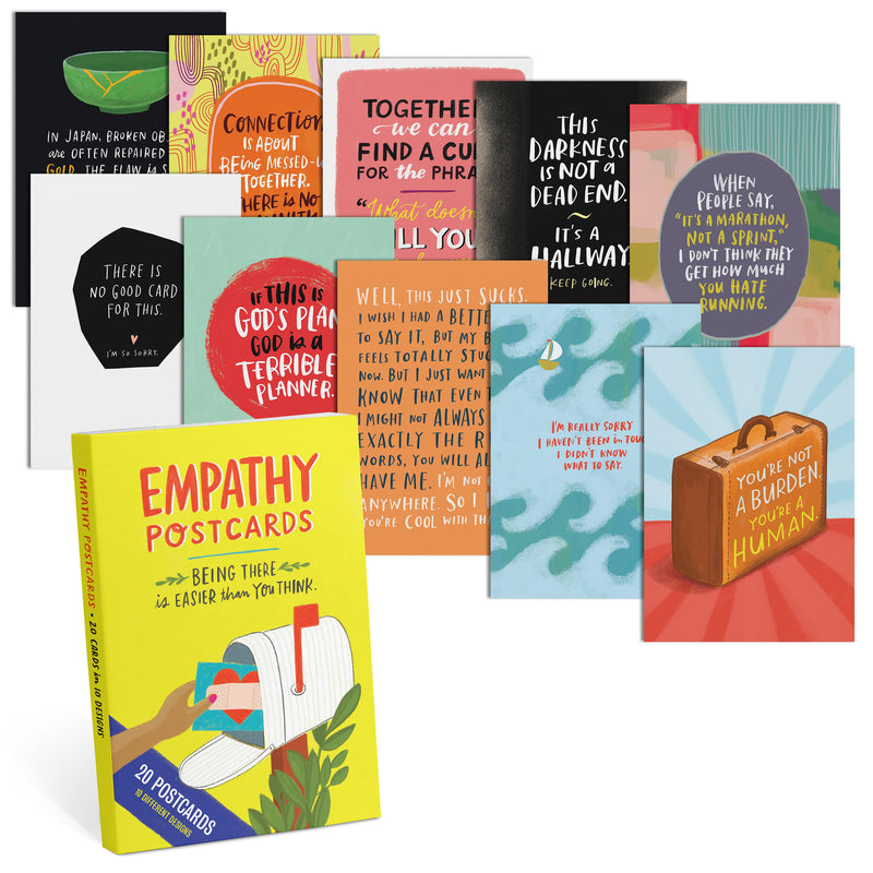 Empathy Postcards Book, 20 Postcards