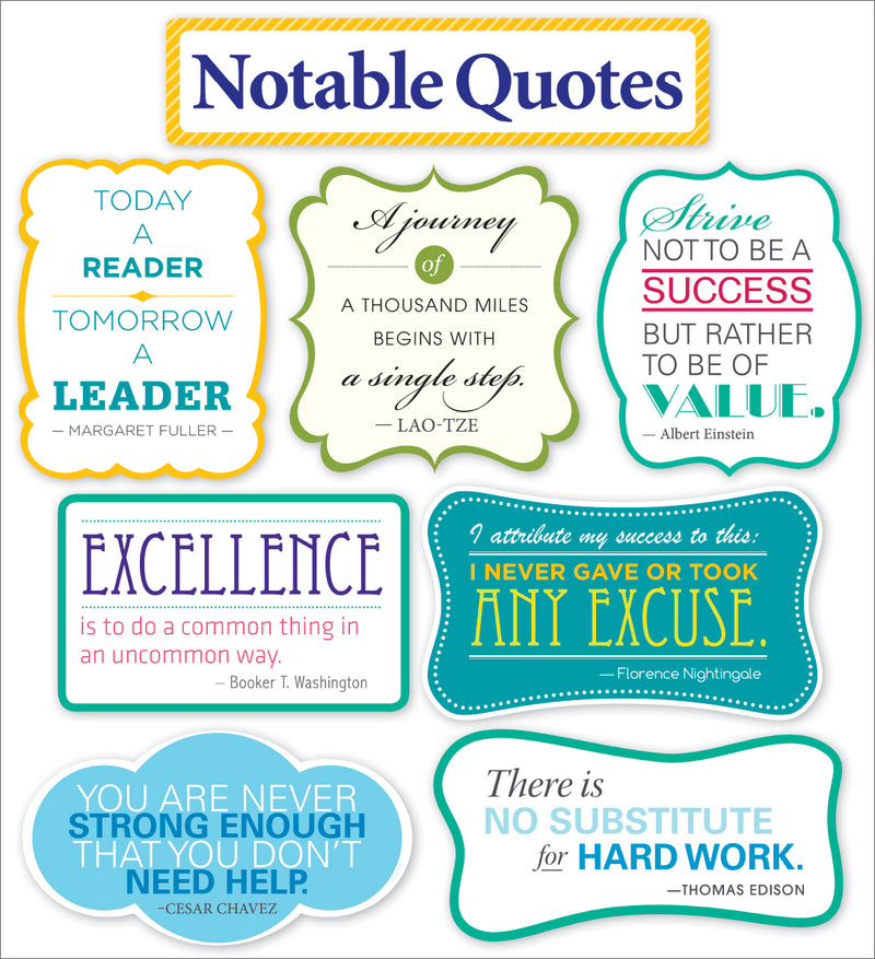 Notable Quotes Bulletin Board