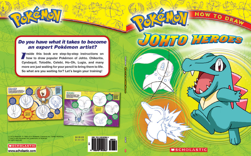 Pokemon: How to Draw Johto Heroes